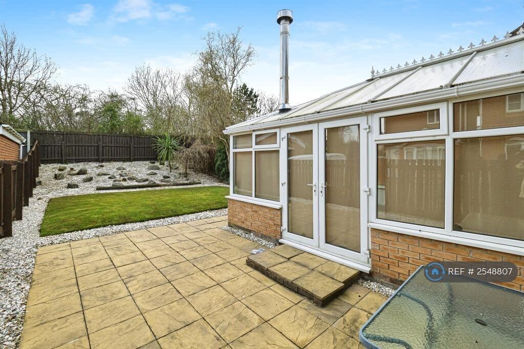 Patio Deck Area In The Garden