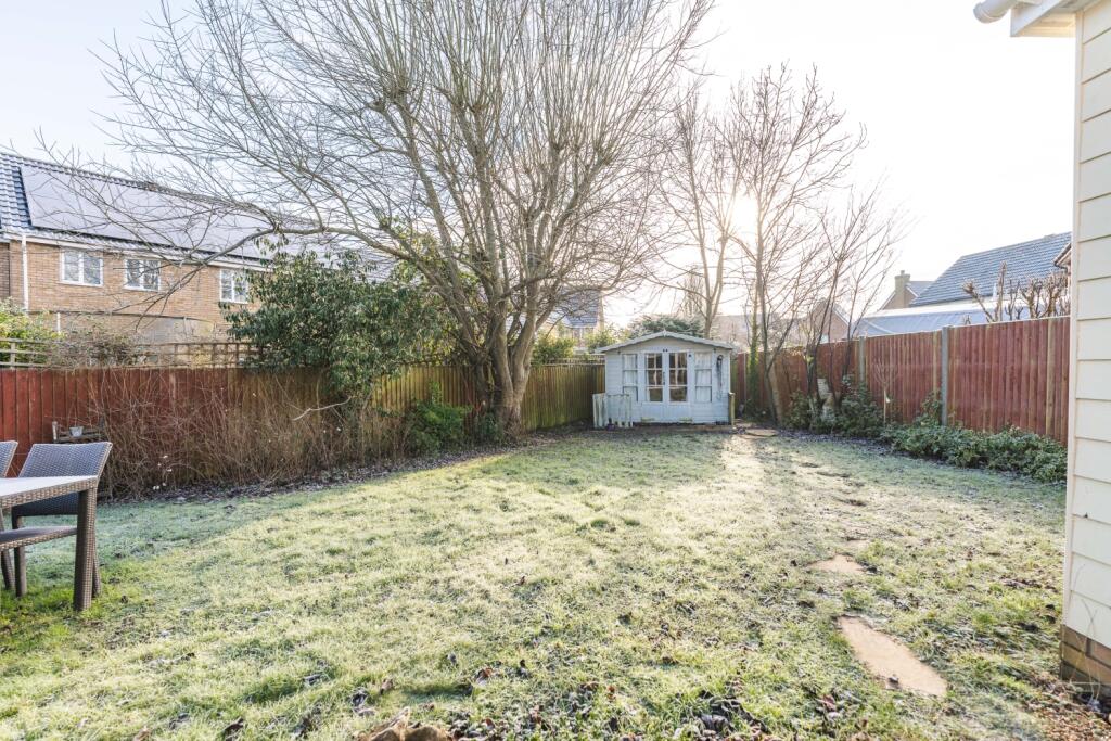 Rear garden