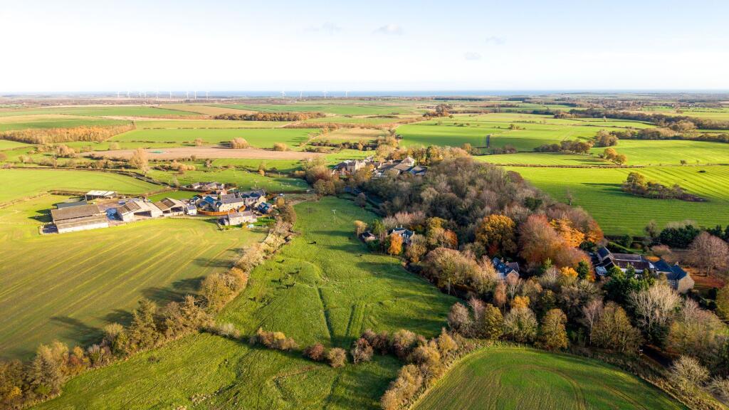 Aerial View of Land
