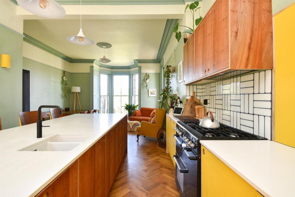 Open plan kitchen