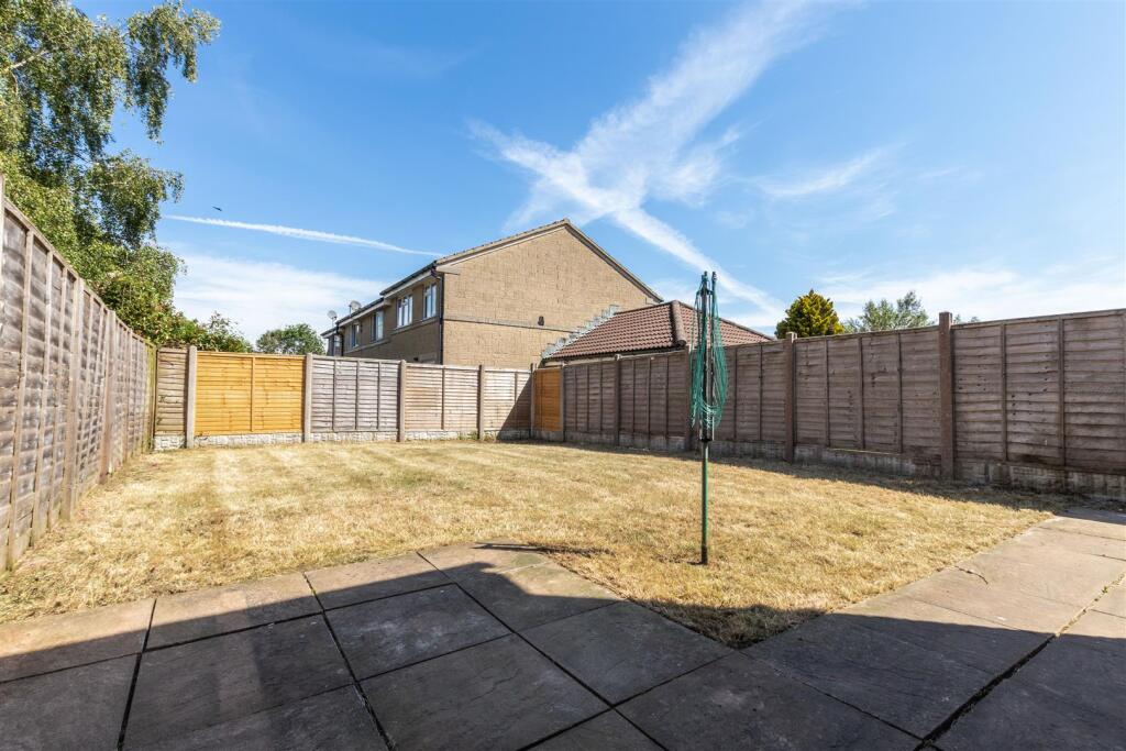 Rear garden