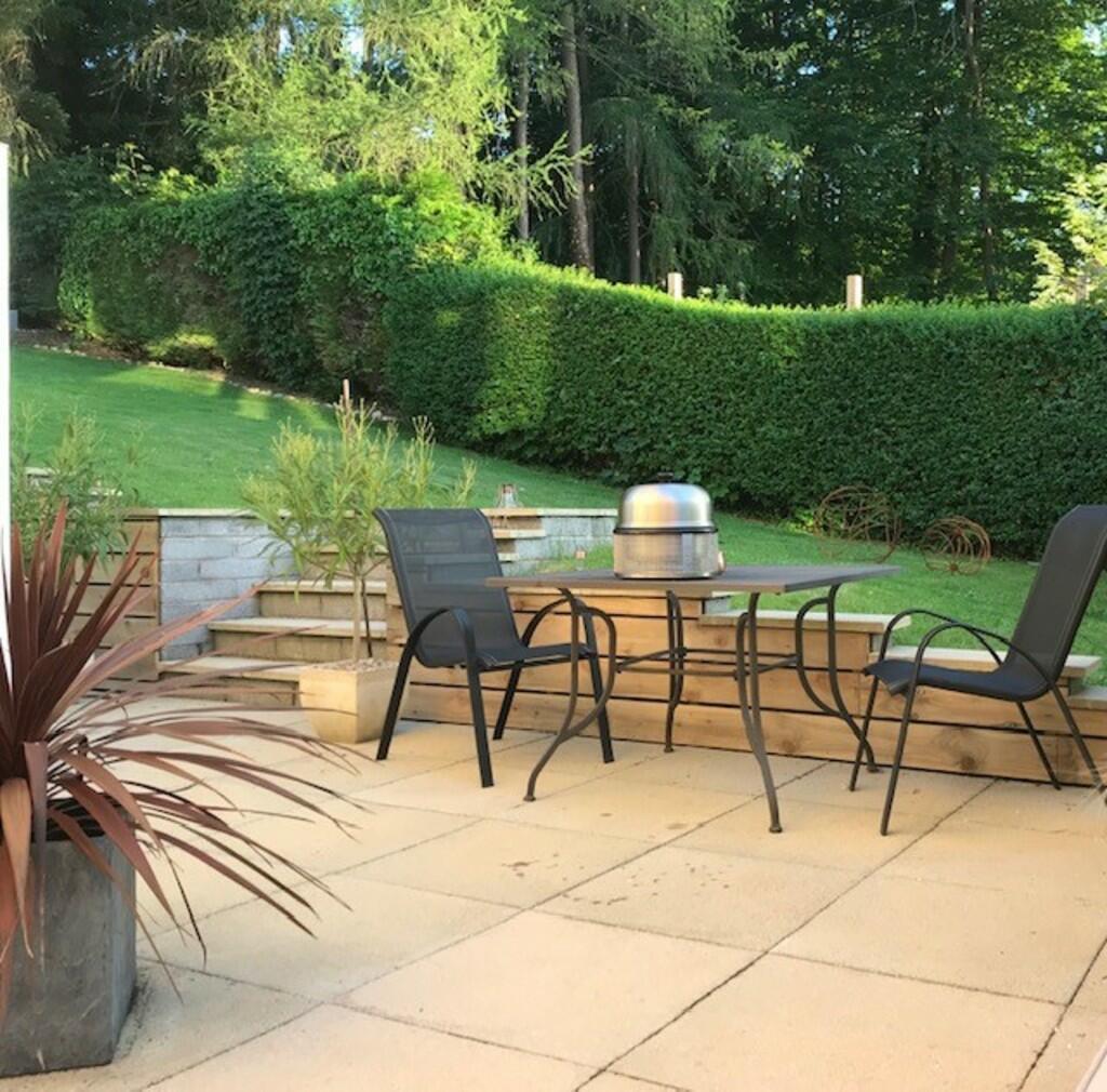 Garden patio
