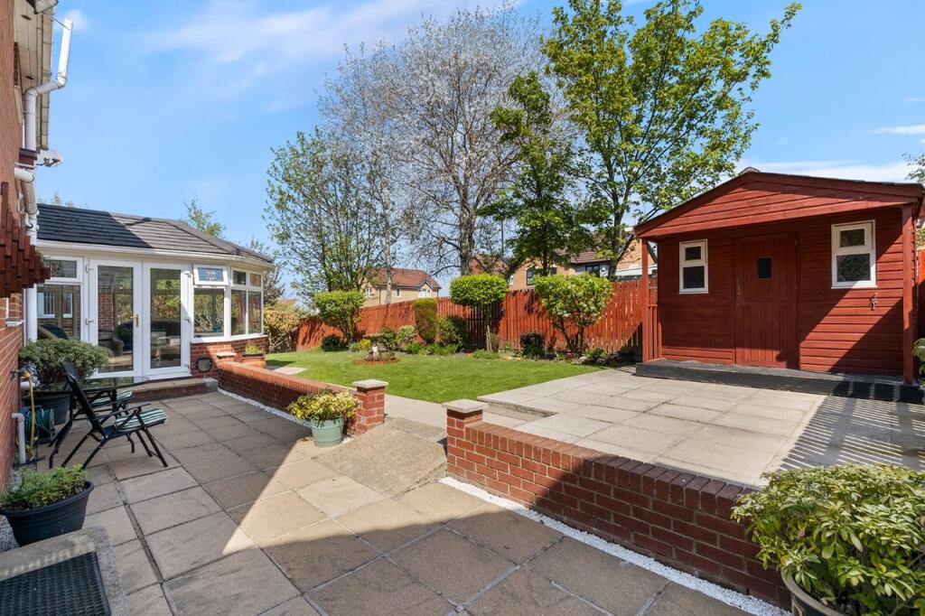 Rear garden
