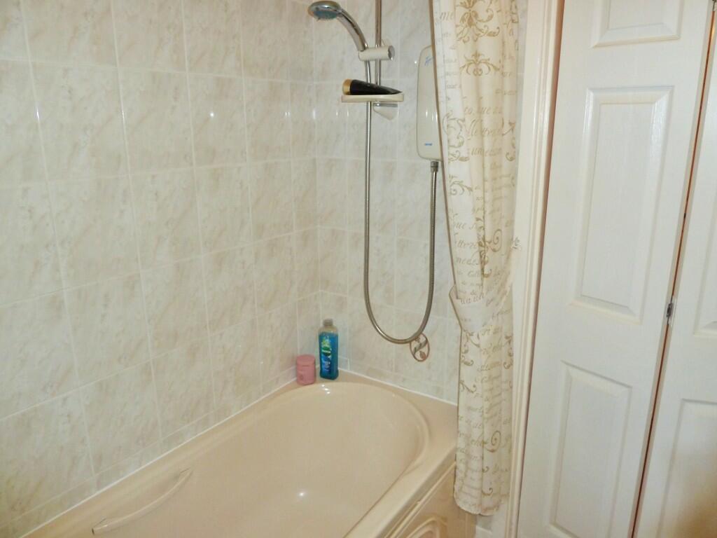 Shower over bath