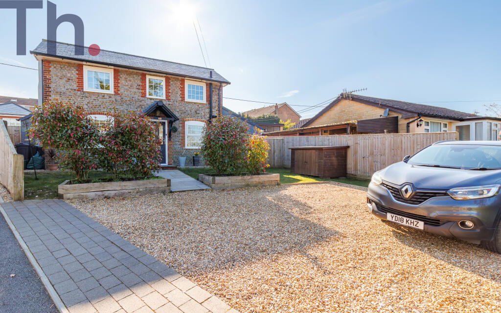 Driveway &amp; Front Elevation