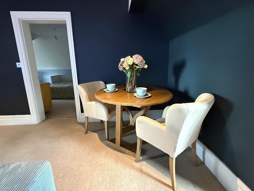 Space for dining table