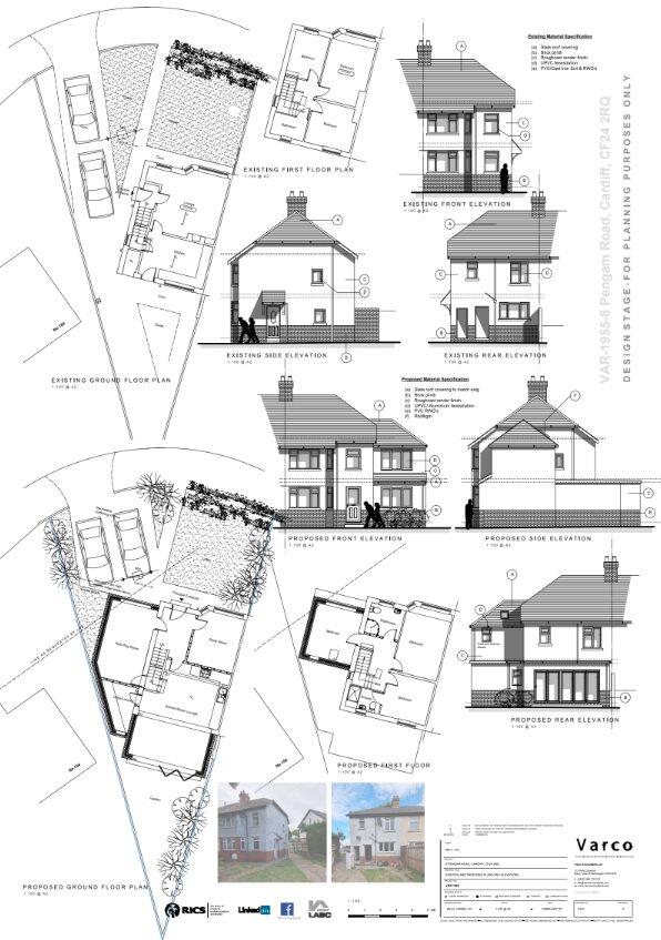 8 Pengam Road - Plan