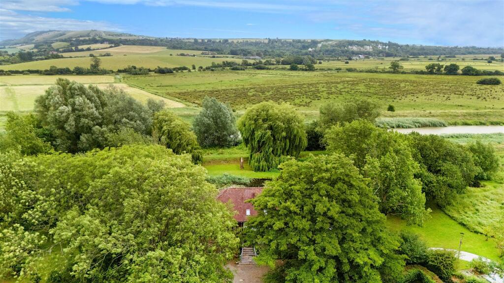 Aerial of Front of House