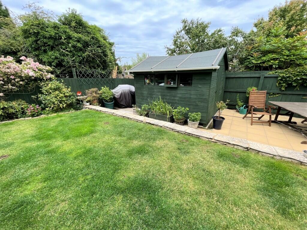 Rear garden