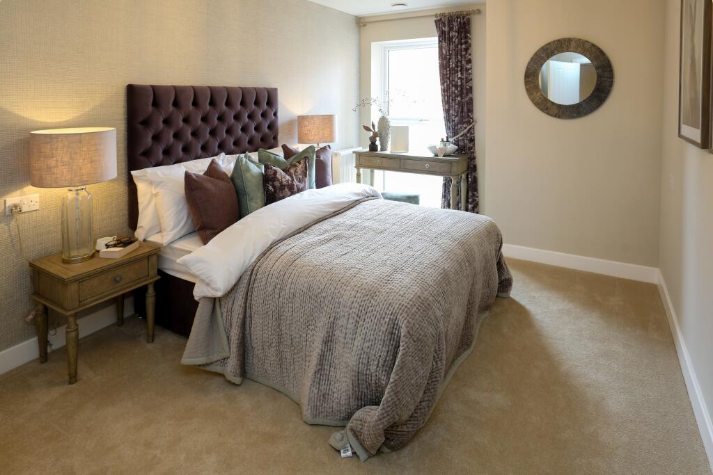 Show home bedroom