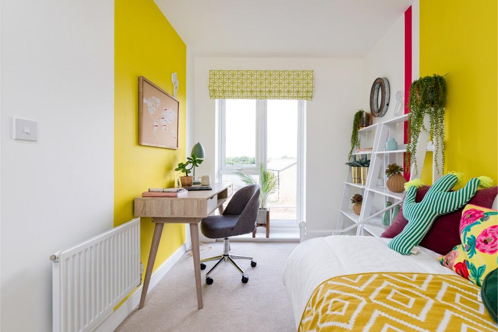 Bedroom three is perfect for children and teenagers