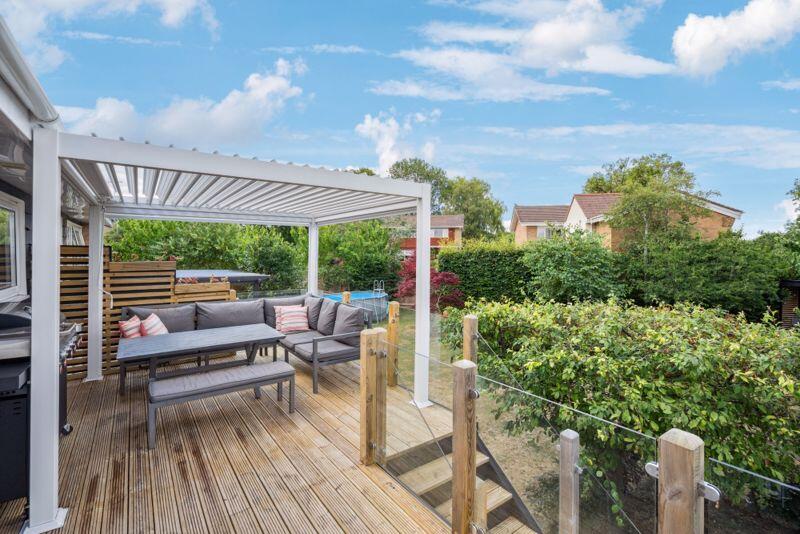 Raised sun terrace