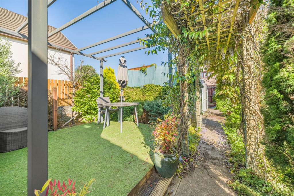 Rear garden