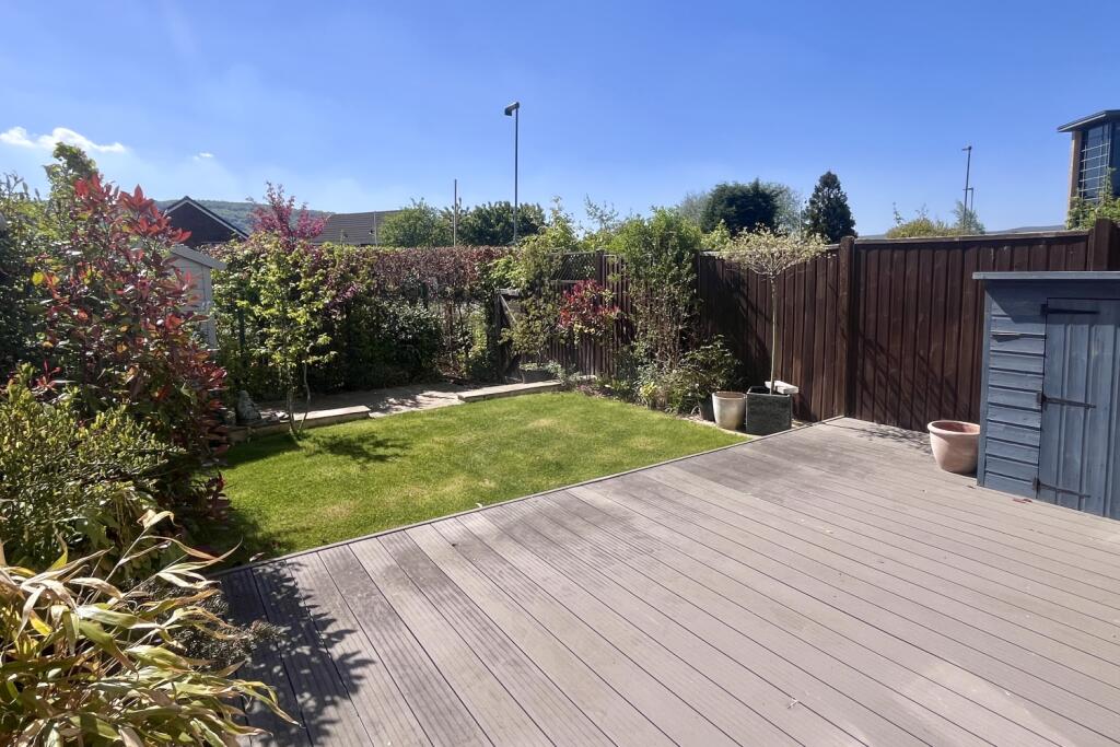 Patio and rear garden