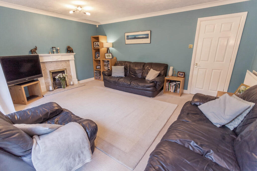 Sitting Room with Fireplace