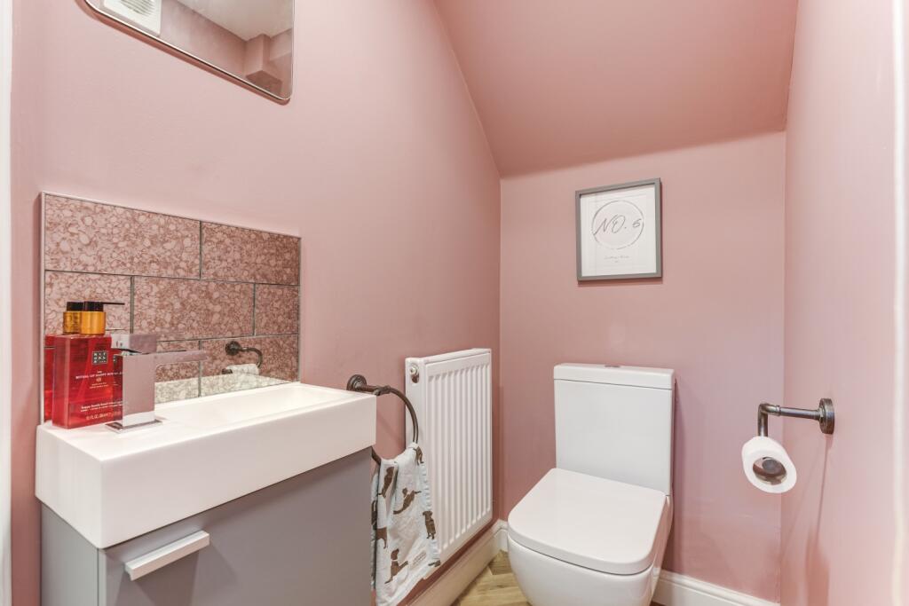 Downstairs cloakroom