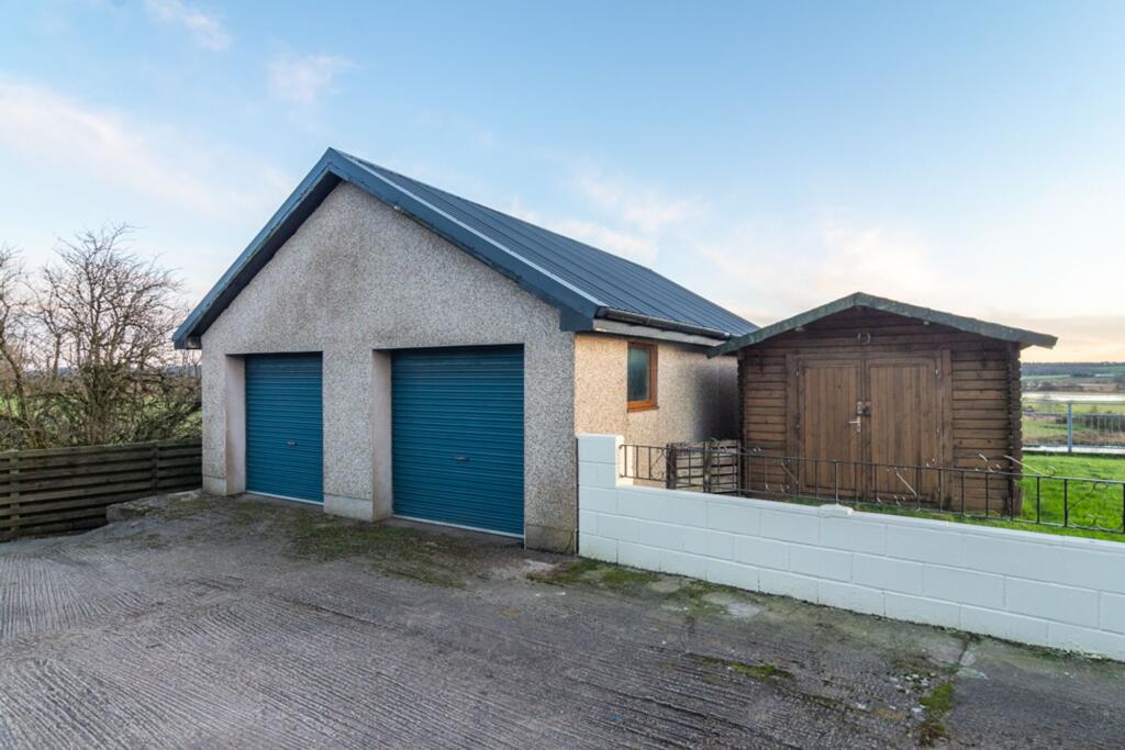 Parking and double garage