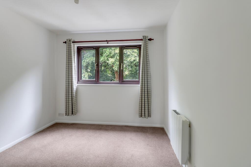 bedroom with built in wardrobes