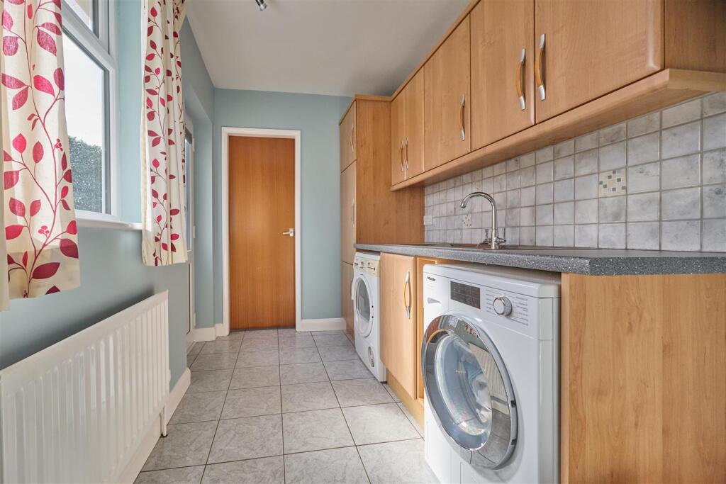 Utility Room to Rear