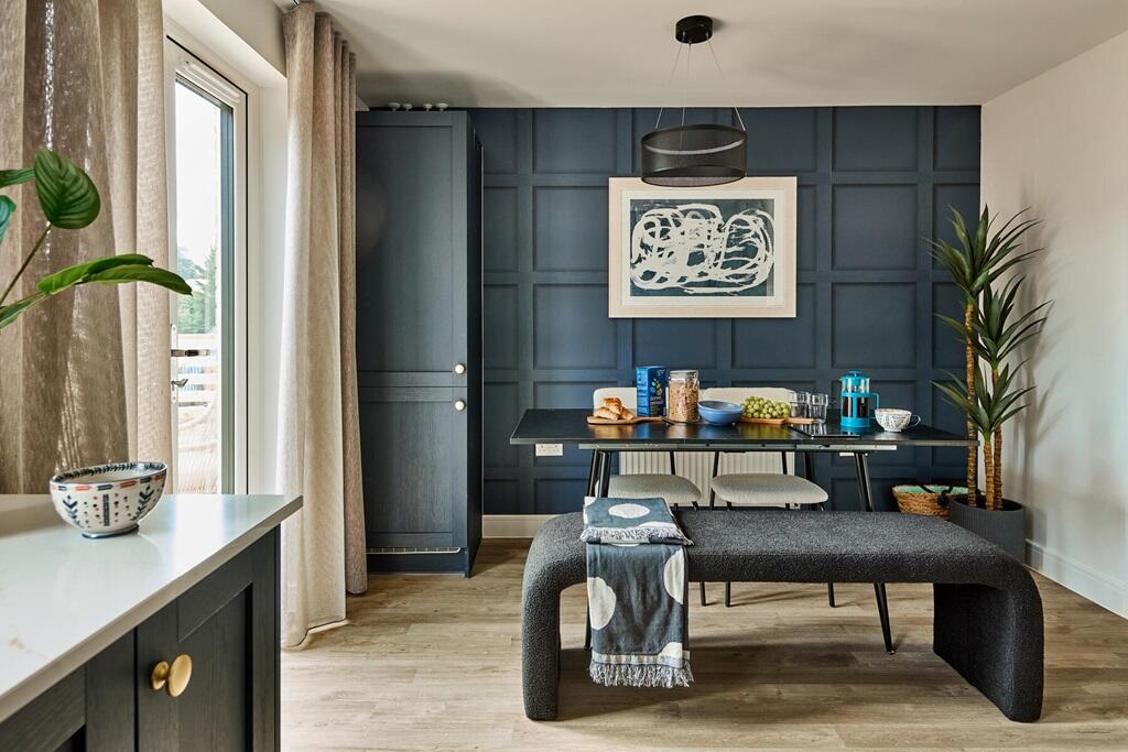 Sit down and relax at meal times