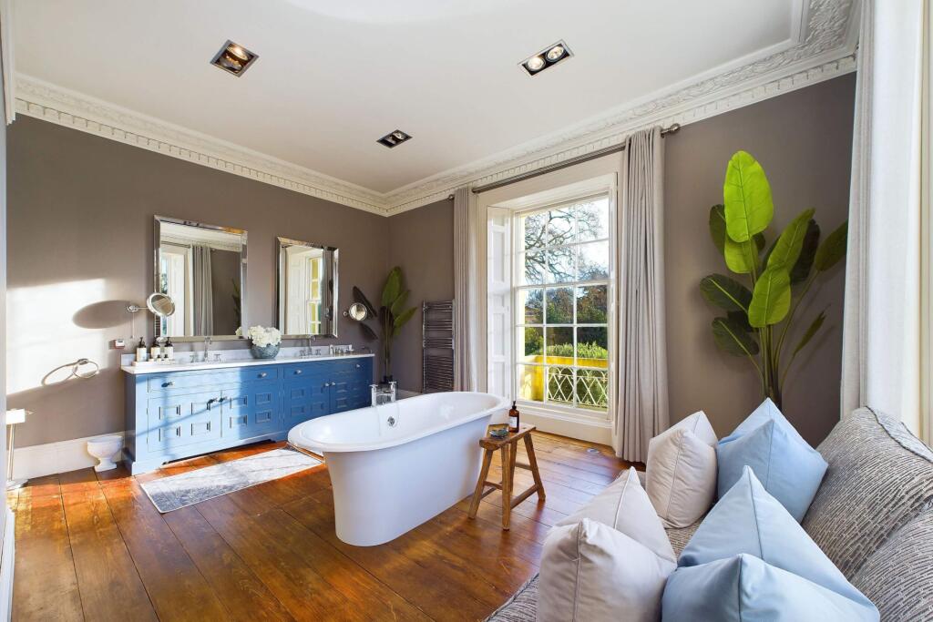 Master bedroom suite