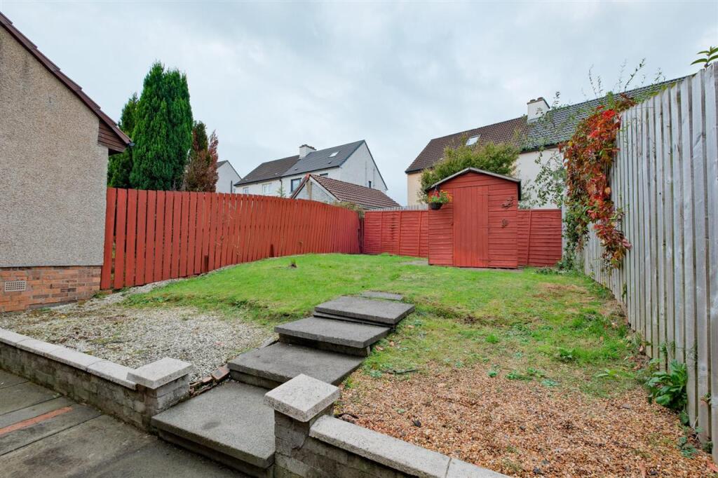 Rear garden