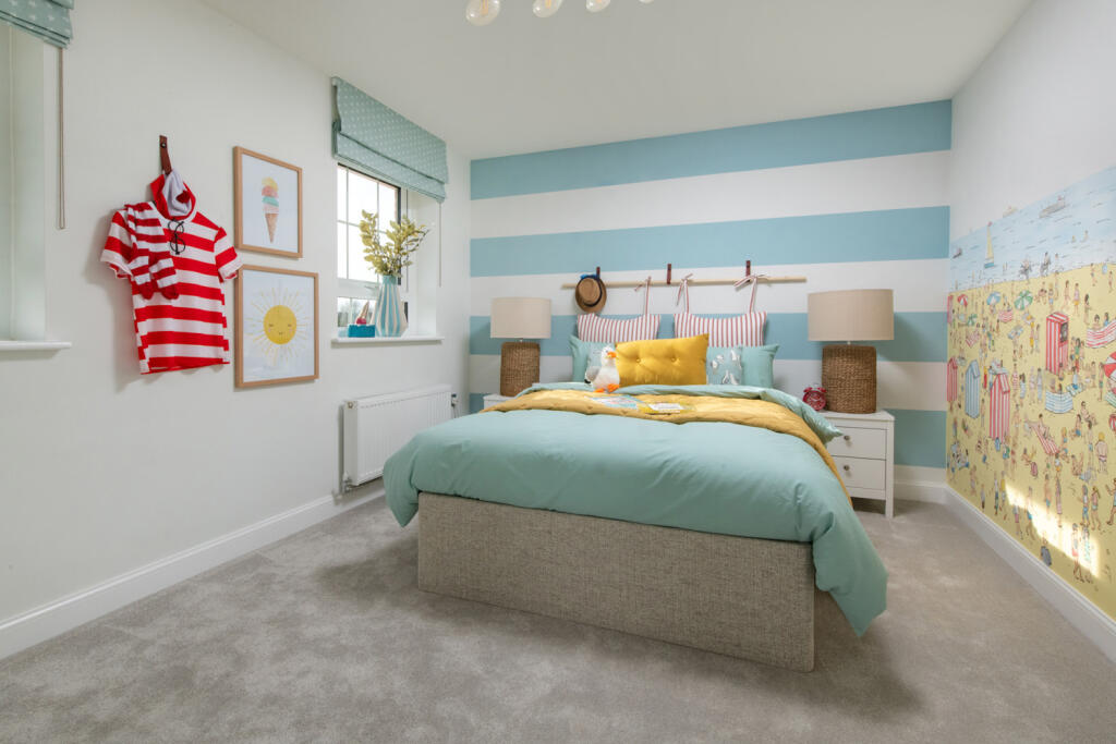 The interior of The Cannington Show Home at Chaloners Green, Whitby