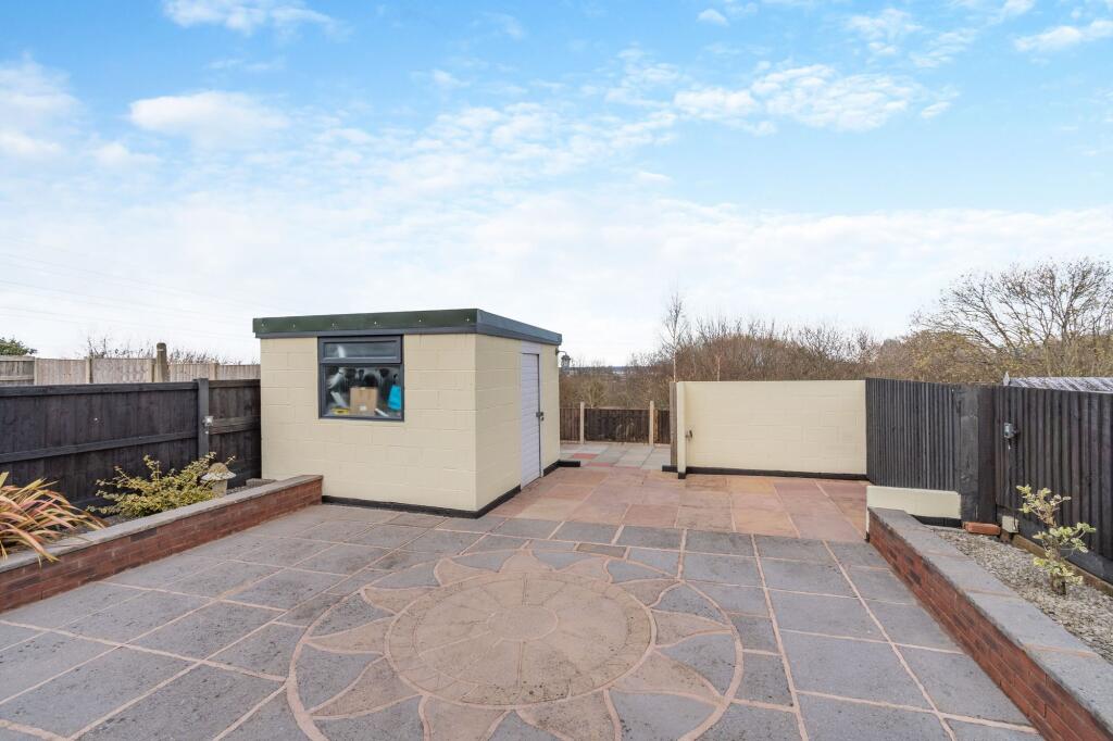 Rear garden