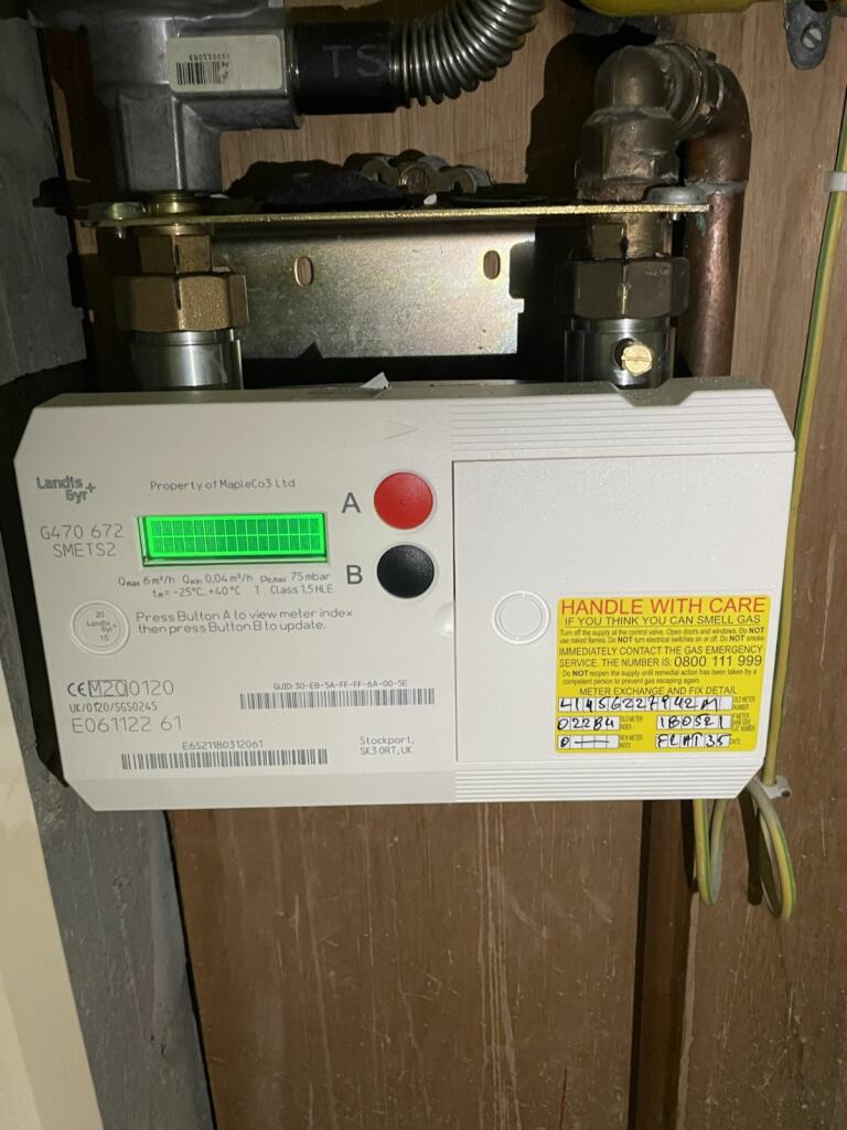 GAS METER 27 June 23