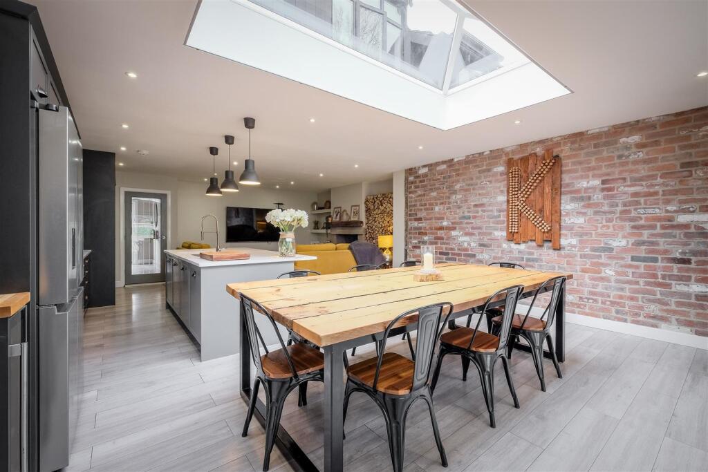 Open Plan second reception/kitchen /diner