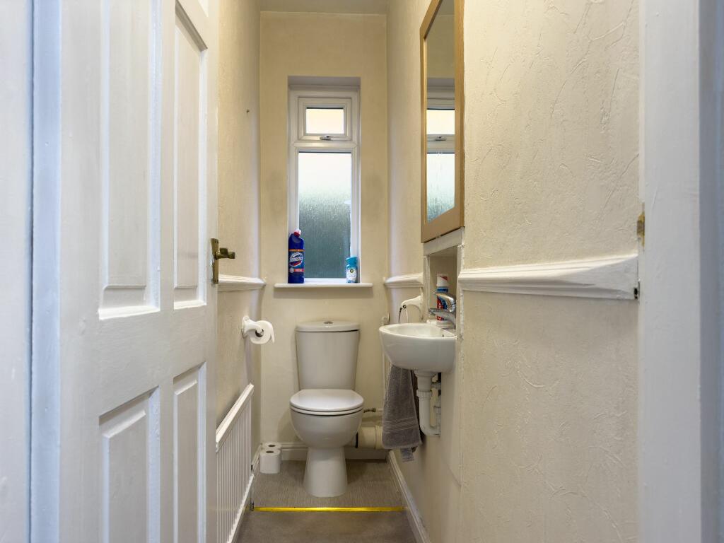 Ground floor toilet