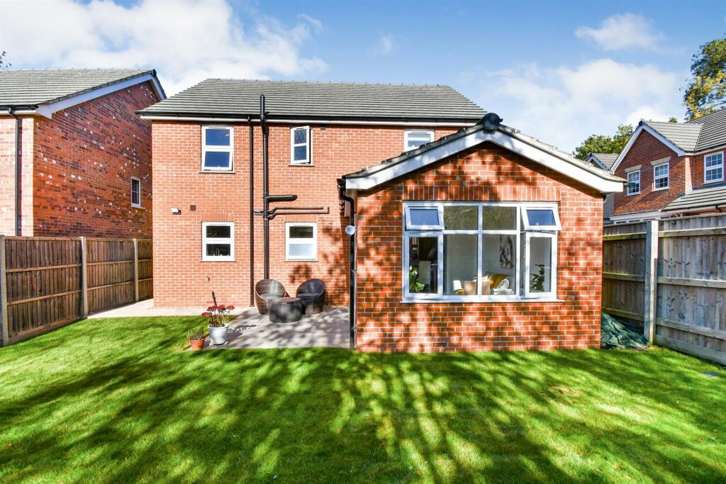 Rear garden