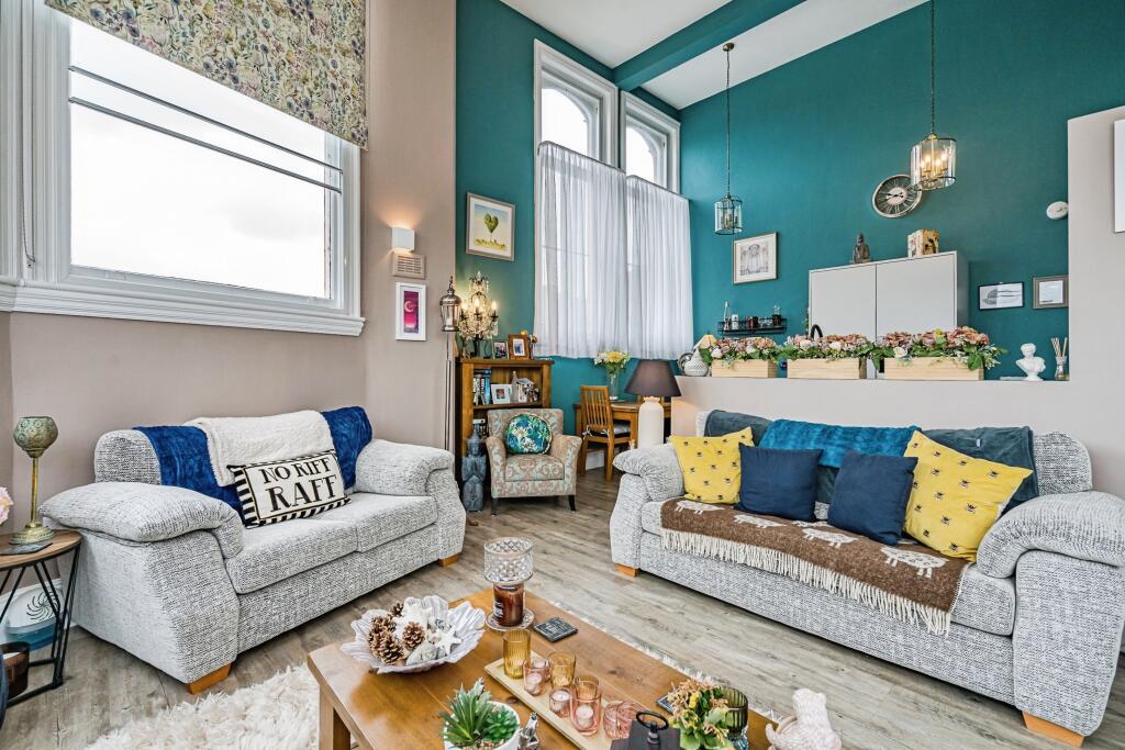 Open plan living space