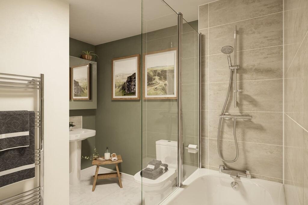 Upgrade your bathroom with a shower package over the bath