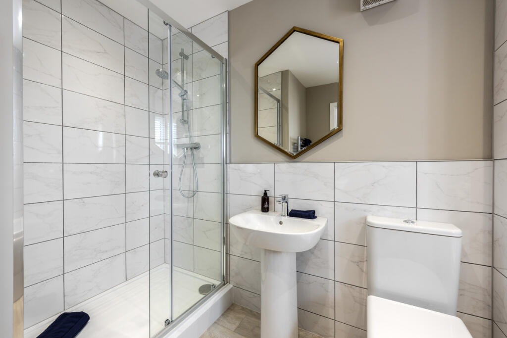 Indicative En-Suite Shower Room, Contemporary Modern Decoration