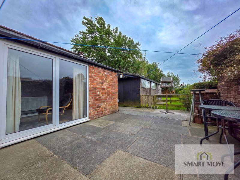 Rear Patio &amp; Garden
