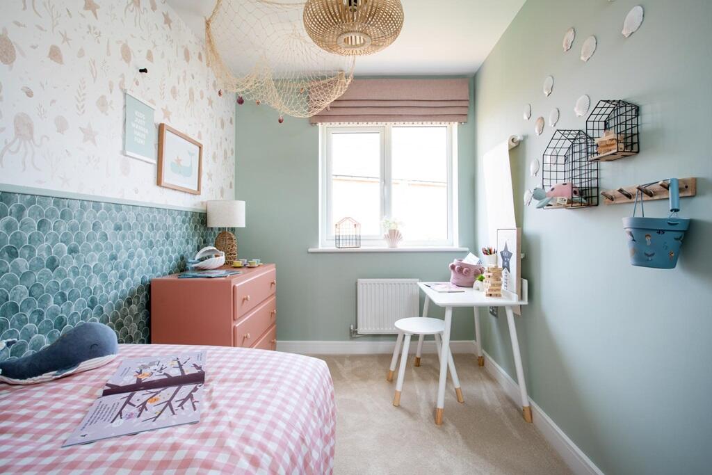 Bedroom three is a mermaid lovers paradise