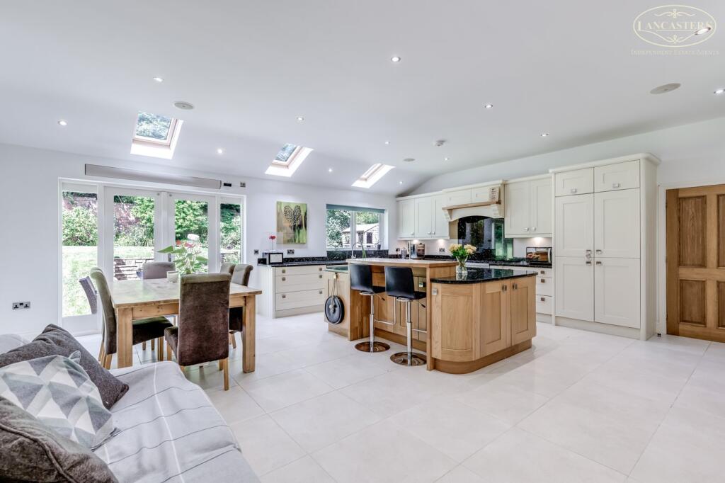 Open plan kitchen 