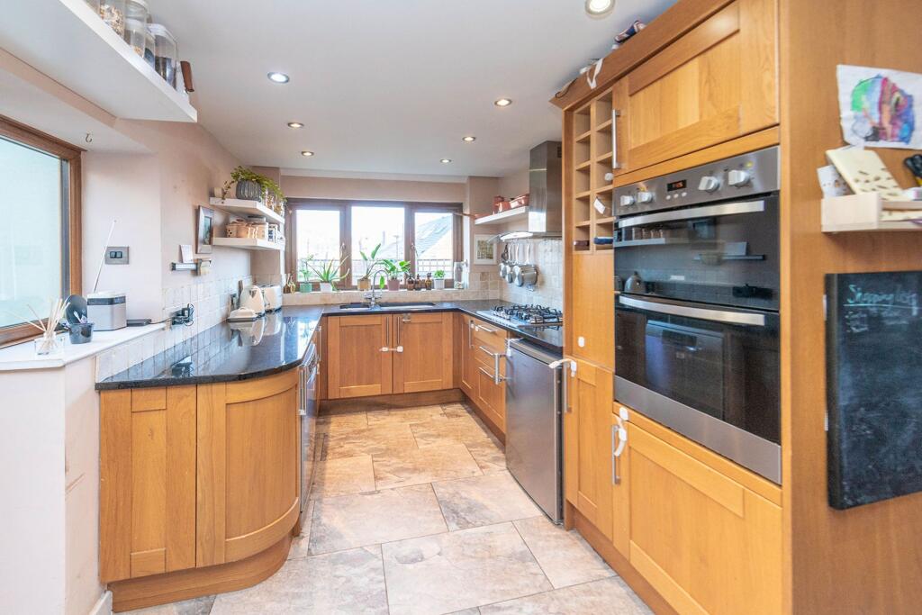 KITCHEN, DINER, SITTING ROOM AND LIVING ROOM