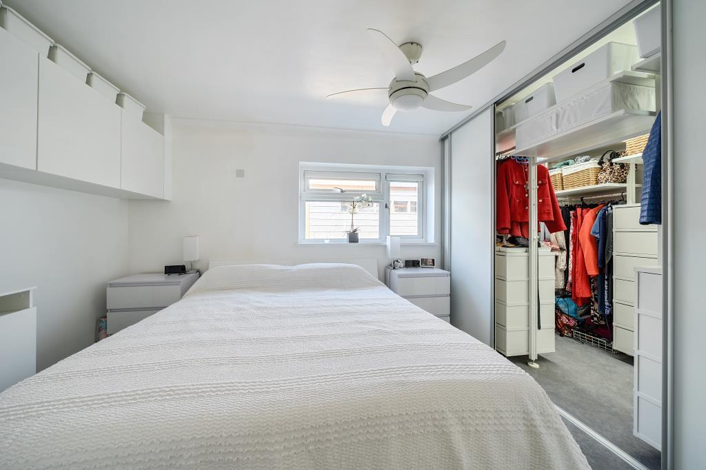 Master bedroom with walk in dressing room