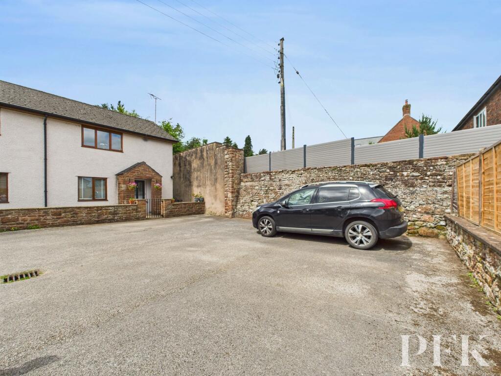 Parking to the front of the property