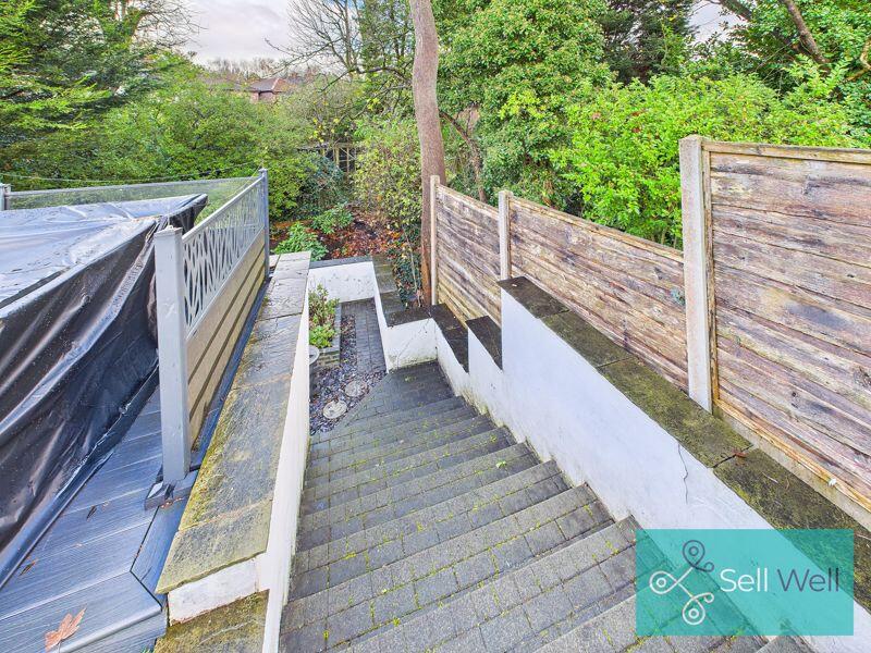 Garden Steps to Lower Level