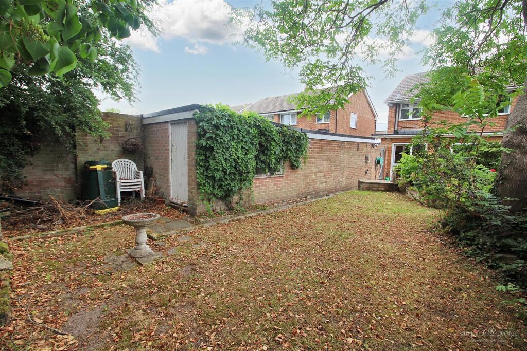 Rear Garden &amp; Workshop/Garage