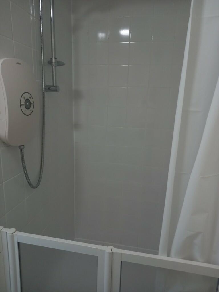 level access shower
