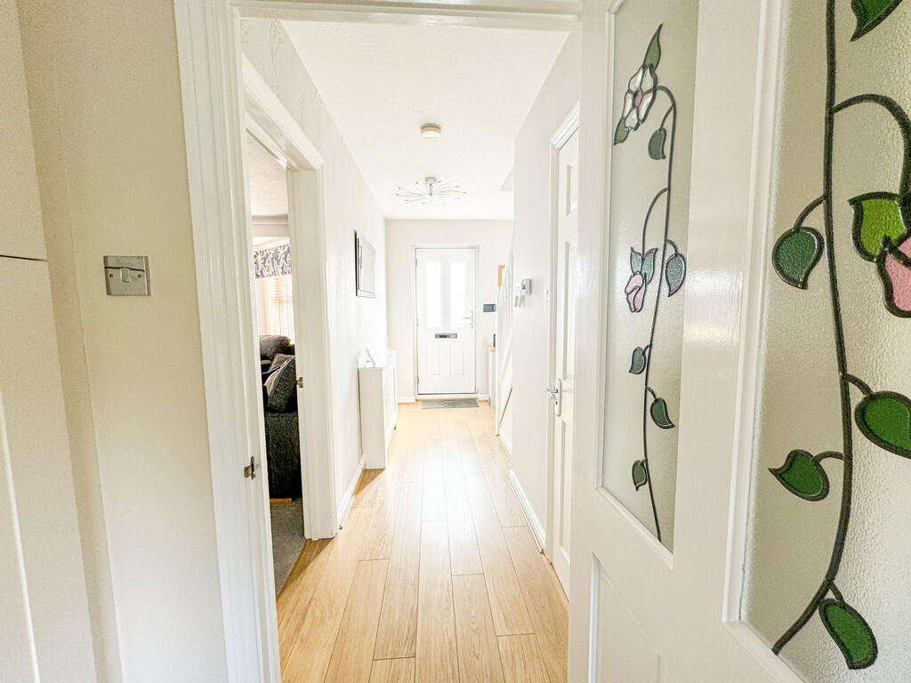 hall from kitchen