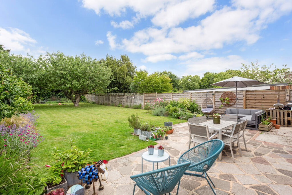 Rear Terrace and Garden