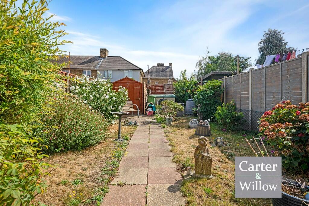 Private rear garden 