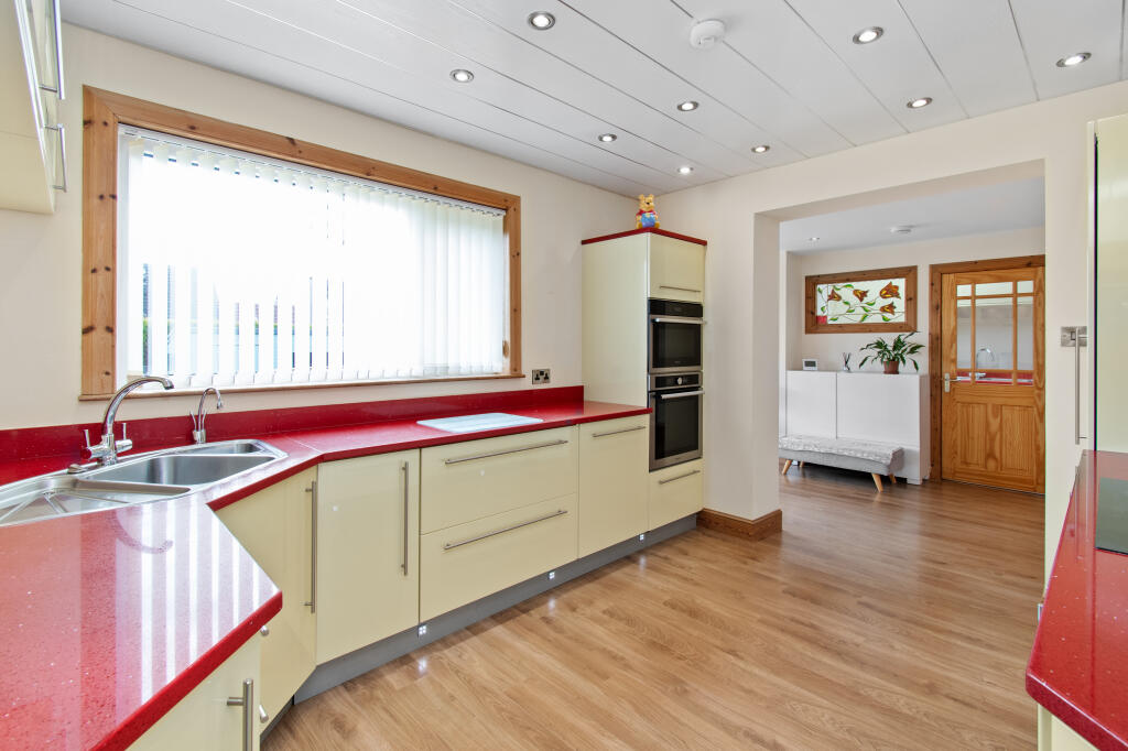 Kitchen to Family &amp; Dining Area
