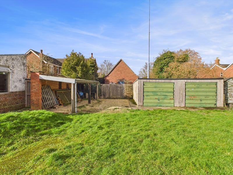 Rear Garden &amp; Double Garage
