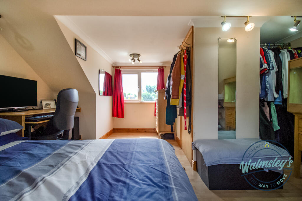 Double bedroom within loft